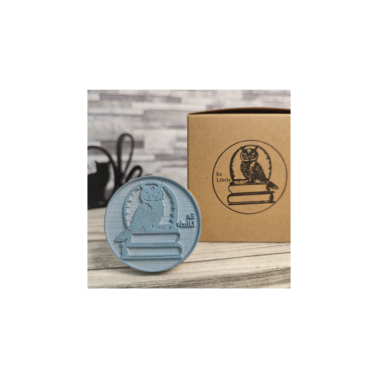 Sello exlibris de madera buho | El País Colecciones