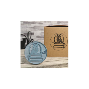 Sello exlibris de madera buho | El País Colecciones