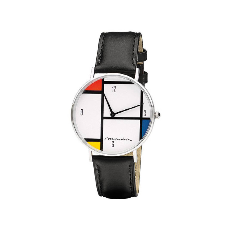 Reloj de pulsera de artista "Mondrian - Tableau No. IV"