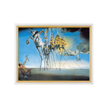 Salvador Dalí: Cuadro "La tentación de San Antonio"