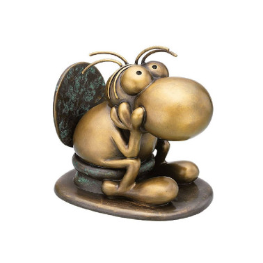 Auguste Rodin: Mordillo  Escultura "Piensa"