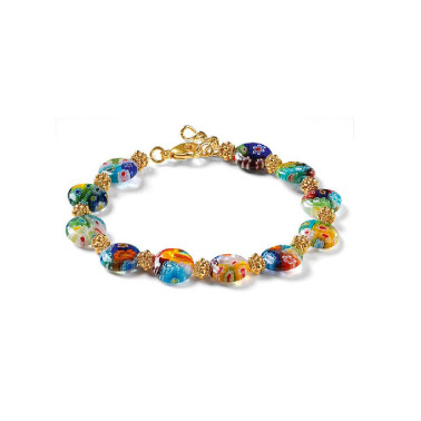 Petra Waszak: Pulsera "Mille Fiori"